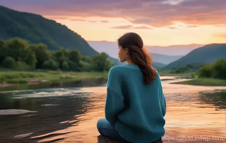 자서전적 치료법의 효과를 높이는 팁 - **Prompt 1: The River of Reflection and Growth**
    "A lone figure, a woman in her late 20s, stands...